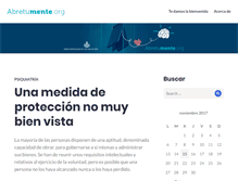 Tablet Screenshot of abretumente.org